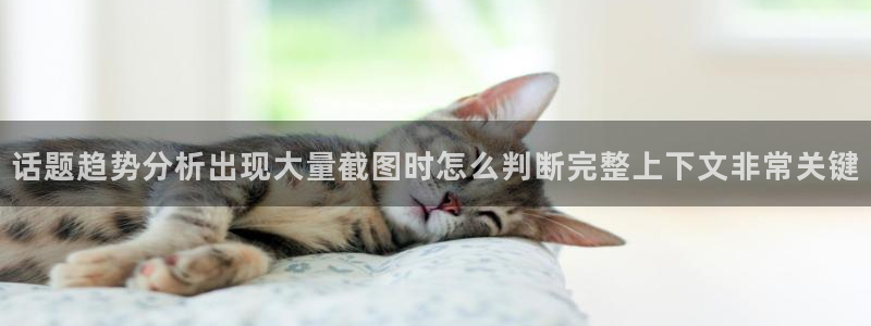 吃瓜在线观看入口：话题趋势分析出现大量截图时怎么判断完整上下文非常关键
