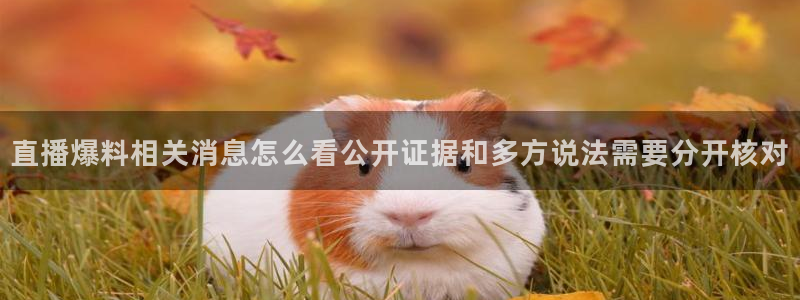 吃瓜最新资讯：直播爆料相关消息怎么看公开证据和多方说法需要分开核对