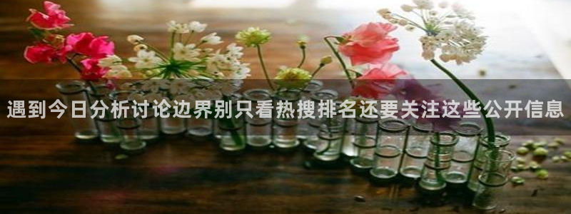 吃瓜在线观看网页：遇到今日分析讨论边界别只看热搜排名还要关注这些公开信息